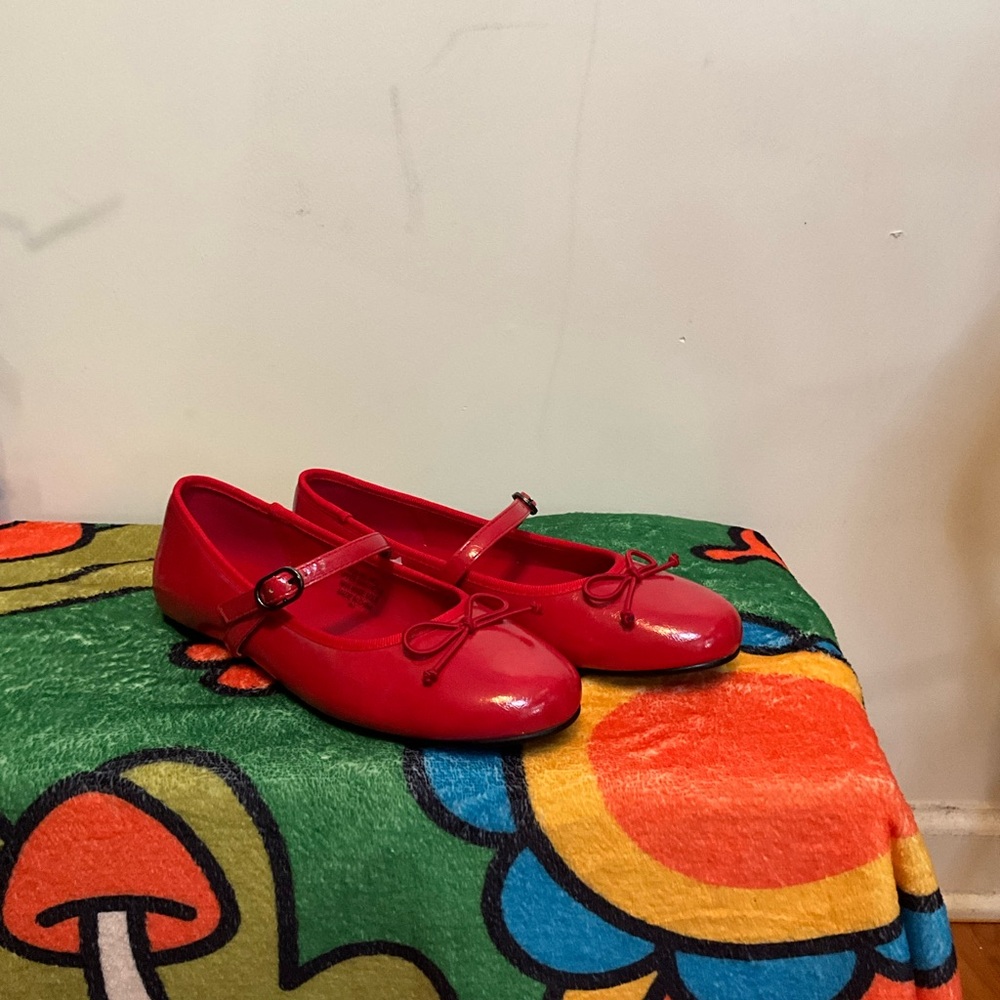 Red Mary Jane Shoes